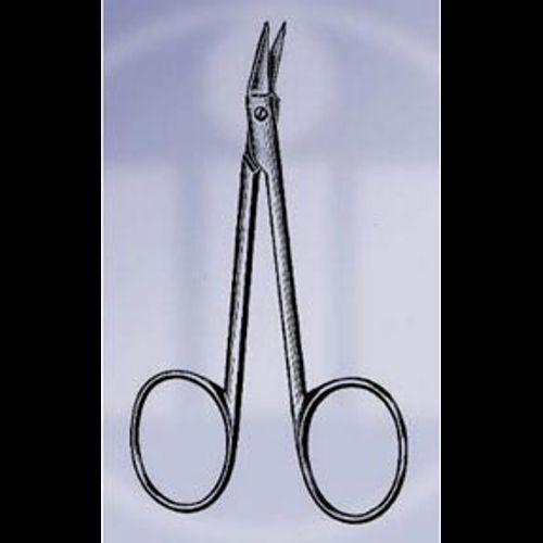 O'BRIEN STITCH SCISSORS, 9CM, ANGLED TO SIDE