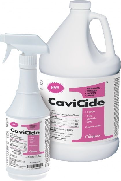 CAVICIDE 1 SPRAYER BOTTLE, DISINFECTANT / DECONTAMINANT / CLEANER