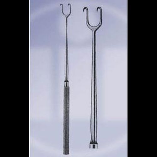 JOSEPH SKIN HOOK, DOUBLE PRONG, SHARP, 16CM, 10MM WIDE