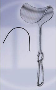 FRITSCH RETRACTOR, 25.5CM, 75MM WIDE X 45MM DEEP