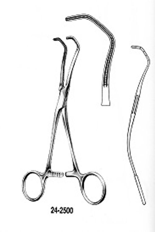 AA Pro DS-1345 Cooley-Derra Pediatric Vascular Clamps – Medium 6.5, For Anastomosis